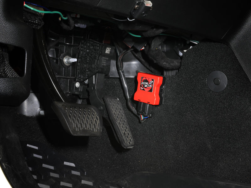 aFe Pedal 2 Metal Throttle Enhancer for Select Nissan and Infiniti Vehicles, 2010-2025
