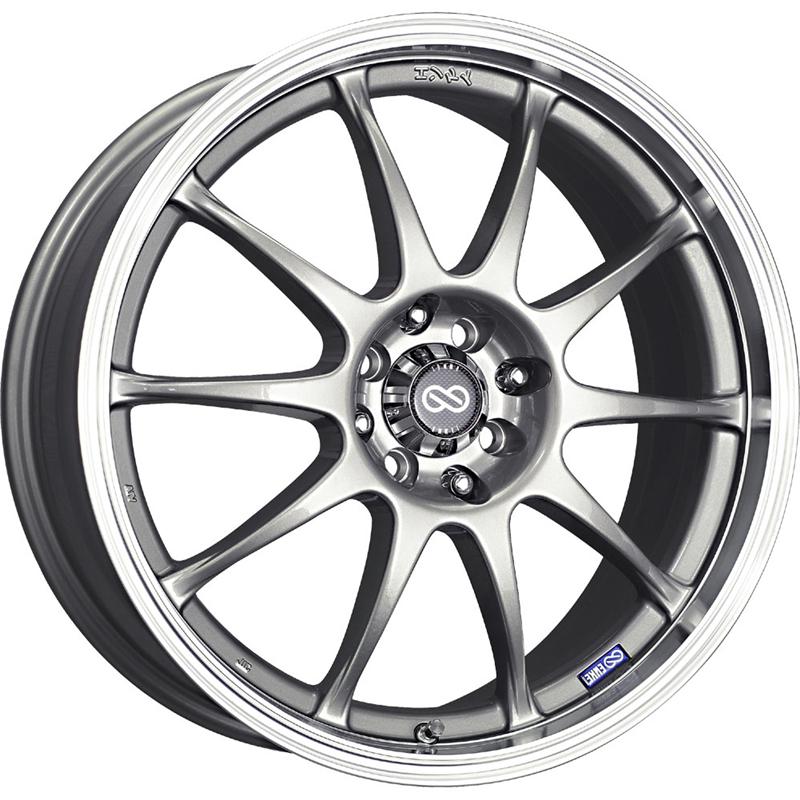 Enkei - enk409-875-12SP - J10 Silver Wheel