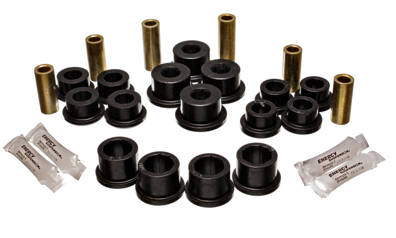Energy Suspension - eng11.3108G - 04-07 Mazda RX-8 Black Rear Lateral/Trailing Arm Bushings