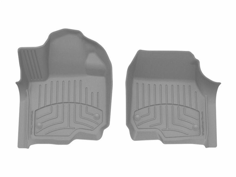 WeatherTech FloorLiner HP for Ford Expedition and Lincoln Navigator - Front, Gray (Part #wet4619481IM)