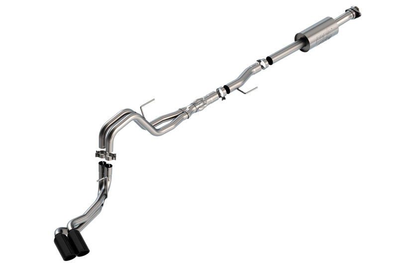 Borla 140875BC ATAK Cat-Back Exhaust System for 2021–2026 Ford F-150 5.0L V8