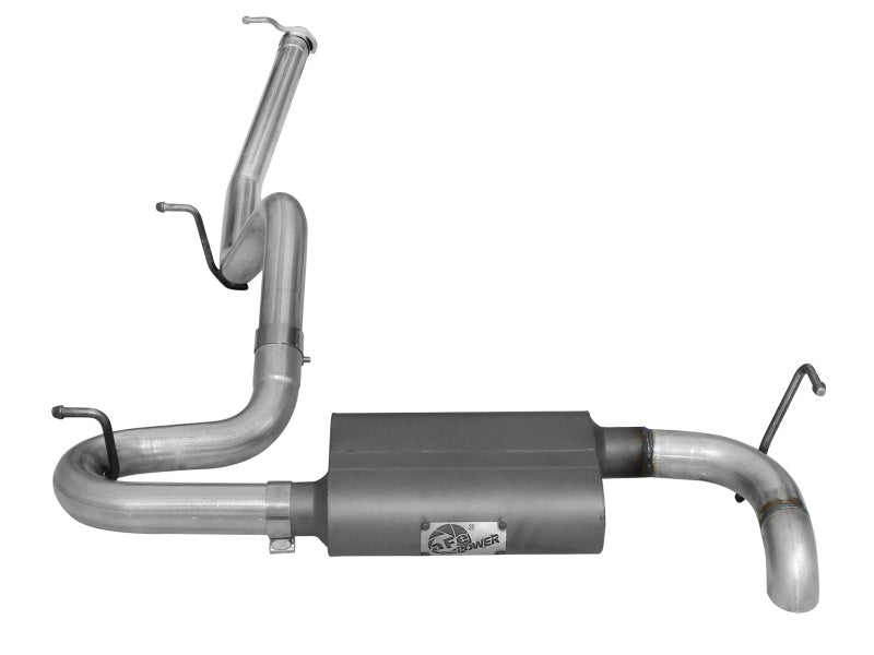 aFe Scorpion Hi-Tuck Cat-Back Exhaust System AFE49-08043 for 2007-2018 Jeep Wrangler JK 3.6L/3.8L V6