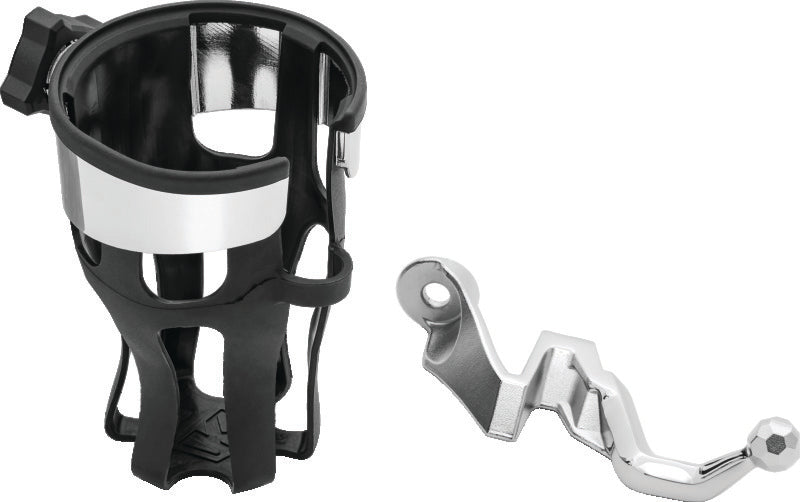 Kuryakyn Reflex Passenger Drink Holder Chrome for 2018-2019 Honda GL1800 Gold Wing - Part KUR6492