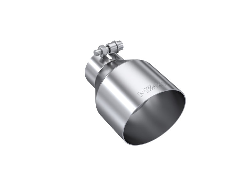 MBRP Armor Pro T5191 Universal Exhaust Tip, 2.5-Inch Inlet, 4.5-Inch Outlet, Angle Cut