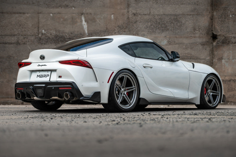 MBRP Armor Pro S43003BE Cat-Back Exhaust for 2020-2023 Toyota GR Supra 3.0L