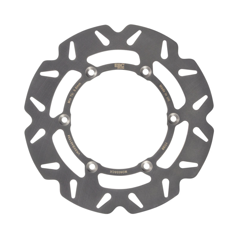 EBC Powersports CX Extreme Rear Brake Rotor for 2004 ATK 250 2T - MD6035CX