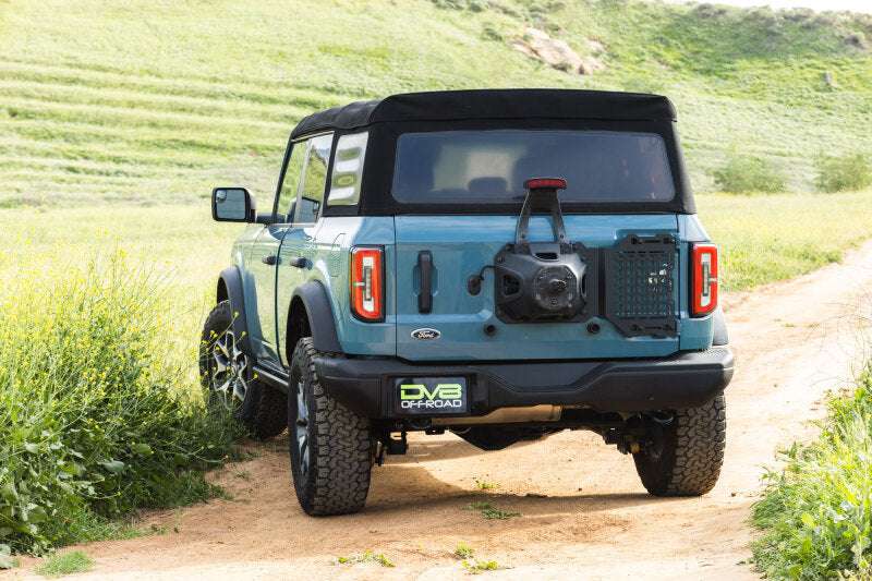DV8 Offroad Tailgate Reinforcement Molle Panel dveTCBR-04 for 2021-2025 Ford Bronco