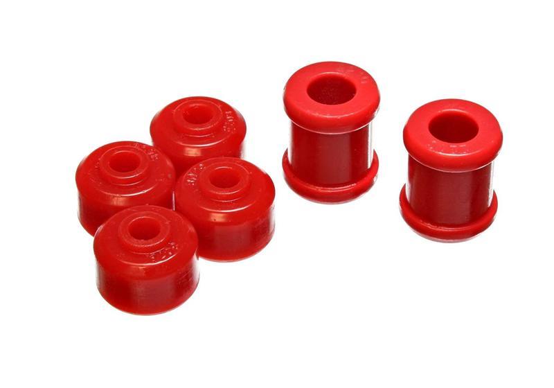 Energy Suspension eng9.8138G - 88-98 GM Silverado 1/2 Ton C-10/C1500 P/U 2WD Black Rear Shock Bushing Set