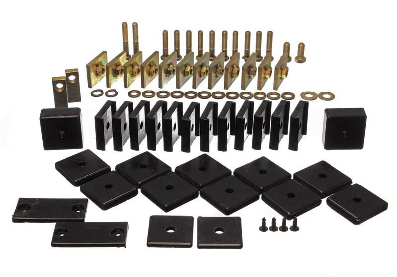 Energy Suspension eng8.4104G Toy Land Cruiser Body Mount Set - Black