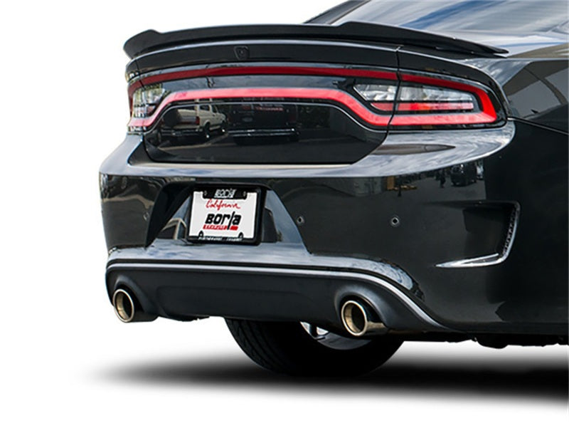 Borla ATAK Cat-Back Exhaust System with Valves for 2015–2023 Dodge Charger SRT Hellcat 6.2L V8, Part Number 140667