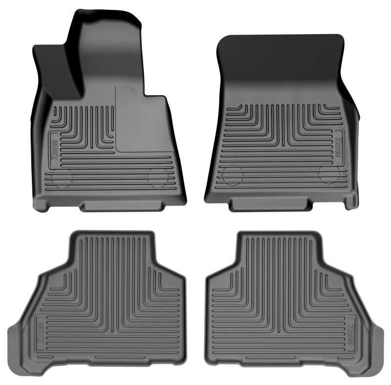 Husky Liners 25-26 Ford Expedition Weatherbeater Front & Second Seat Floor Liners – 3 Piece, Black