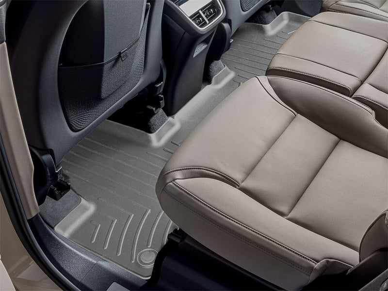 WeatherTech 25-25 Volvo EX90 Rear FloorLiner DigitalFit in Gray - Custom Fit for 2025 Model
