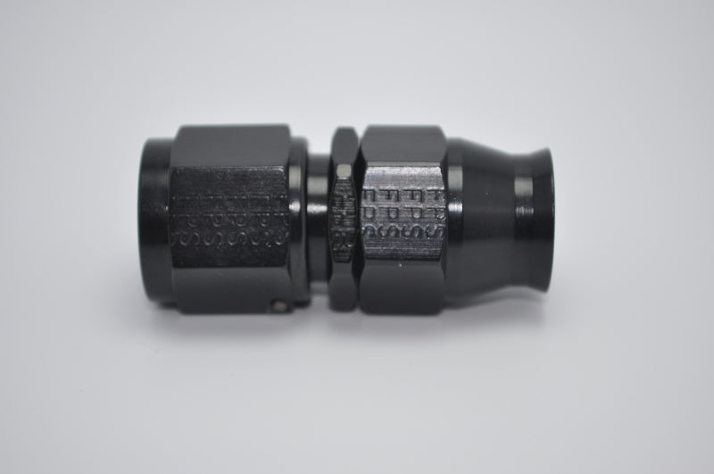 Fragola fra680108-BL -8AN Real Street Straight Hose End Black for PTFE Hose