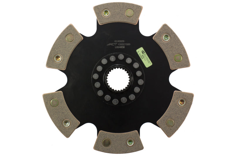 ACT 6240030 6-Pad Rigid Race Clutch Disc for BMW 135i, 335i and 535i