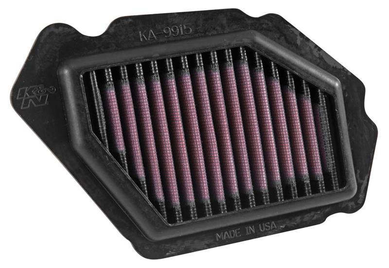 K&N Engineering KA-9915 High-Flow Replacement Air Filter for Kawasaki Ninja H2 and H2 SX
