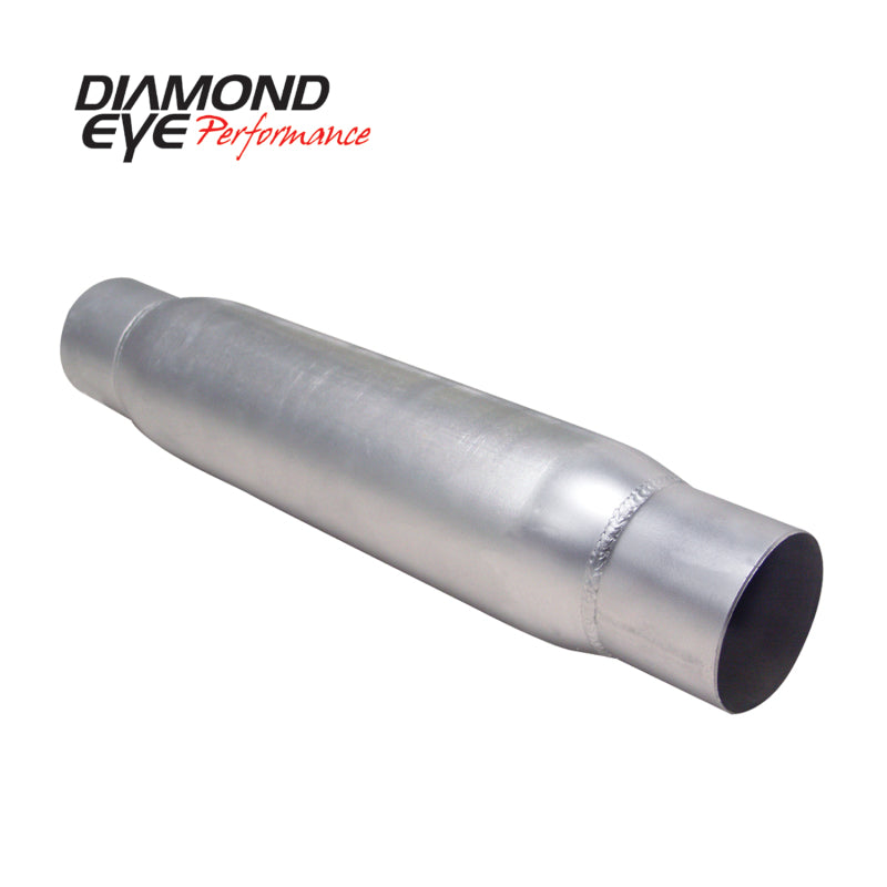Diamond Eye Performance DEP400405 4-Inch Aluminized Quiet Tone Exhaust Resonator