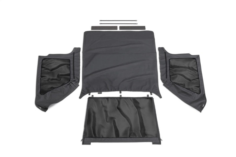 Rampage - ram109535 - 1997-2006 Jeep Wrangler TJ Frameless Soft Top Kit