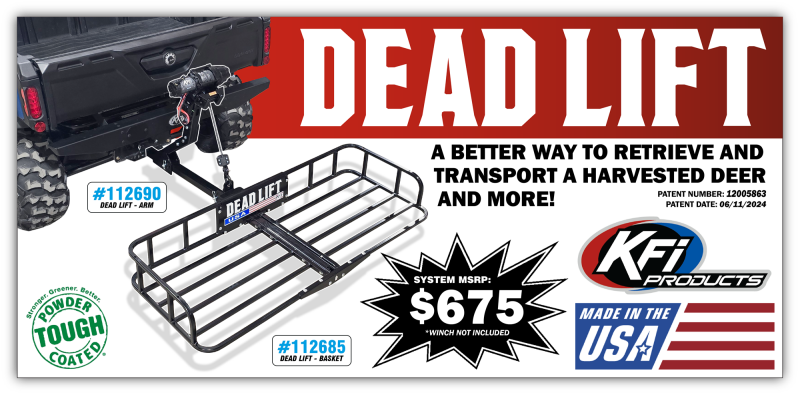 KFI Dead Lift Winch Lift, Part Number KFI112690