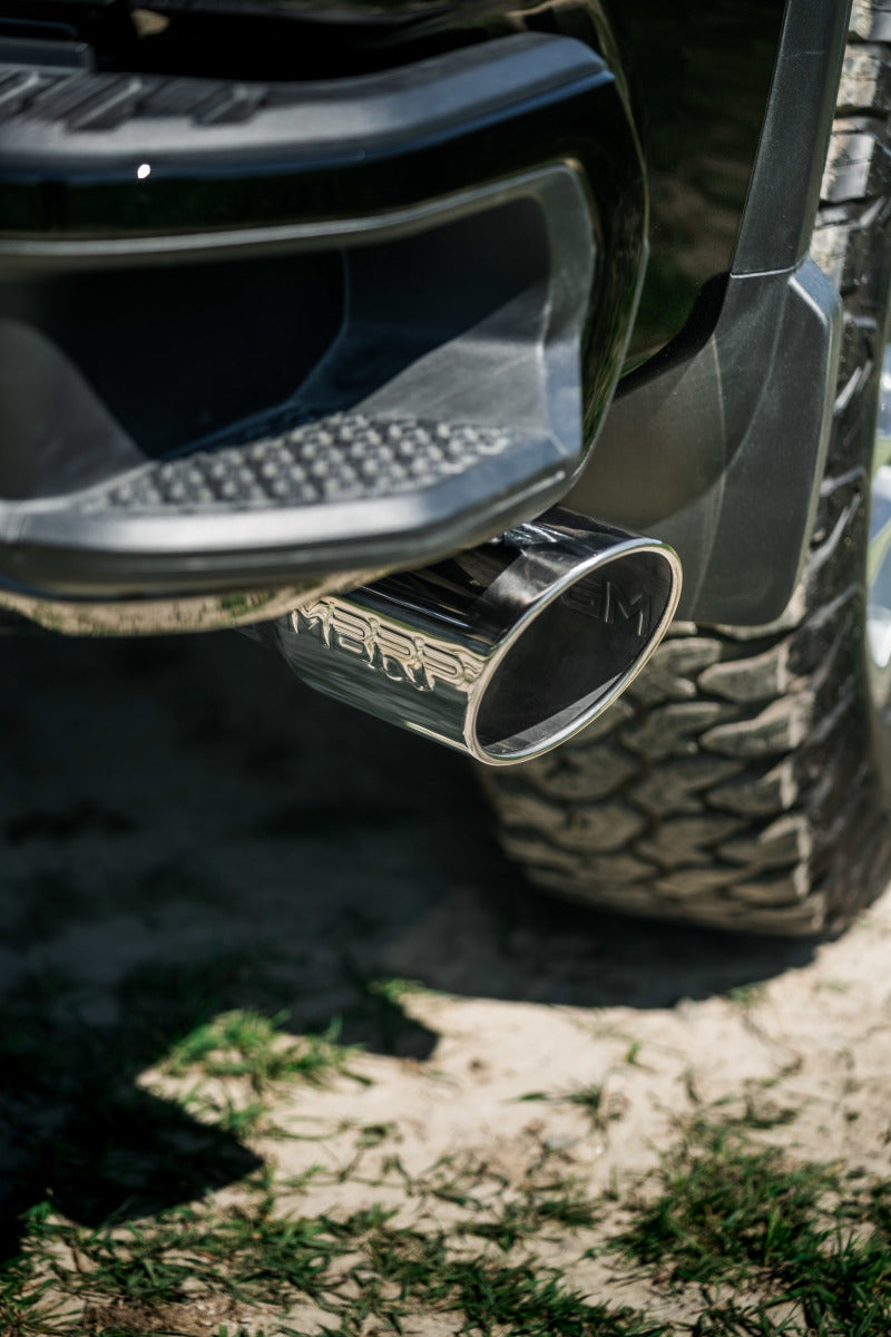 MBRP Armor Lite S60610AL DPF-Back Exhaust System for 2020-2023 Chevrolet Silverado and GMC Sierra 2500HD/3500HD 6.6L