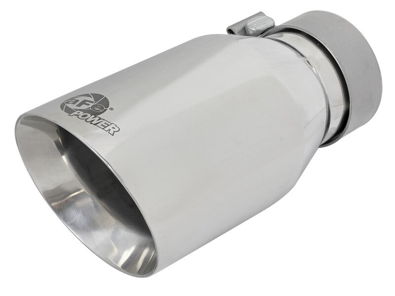 aFe Rebel Series 3-Inch 409 Stainless Steel Cat-Back Exhaust with Polished Tips, Part Number 49-43117-P
