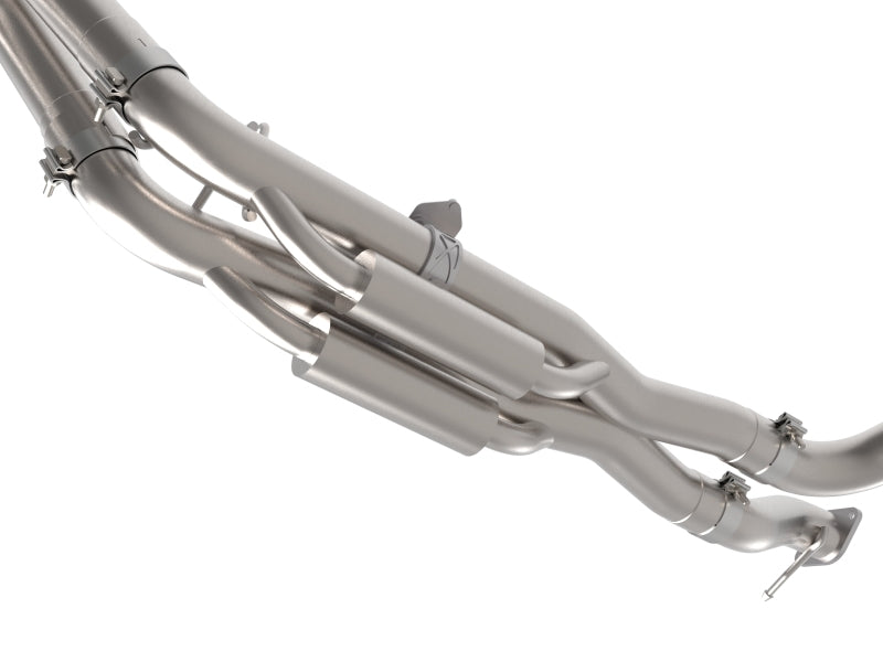 aFe Power Vulcan Series Cat-Back Exhaust System with Polished Tips 49-33154-P for 2022-2026 Ford Bronco Raptor 3.0L V6