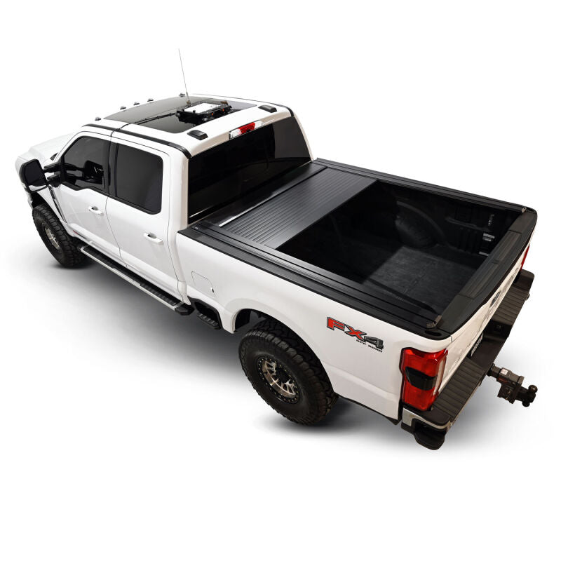 Westin 17-26 Ford F-250/F-350/F-450/F-550 Super Duty 6ft 10in Bed Manual Retractable Tonneau Cover - Black