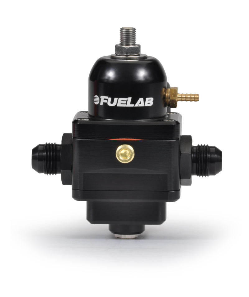 Fuelab - FLB52902-1 - Electronic EFI Adjustable Fuel Pressure Regulator, -8AN Inlet and Return, Black