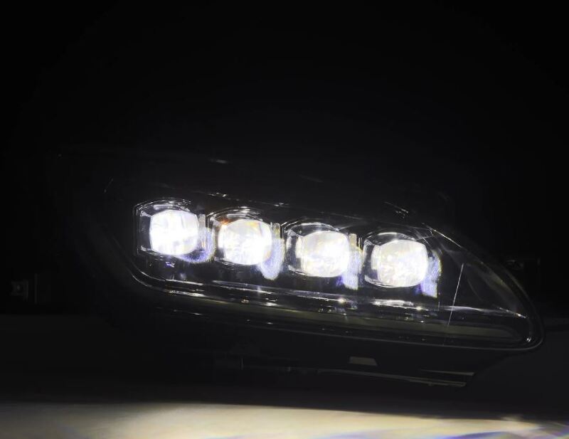 AlphaRex NOVA-Series Projector LED Headlights for 1999-2009 Honda S2000, Alpha-Black - ARX880272