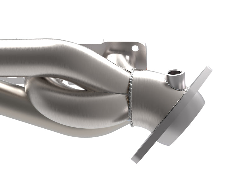 aFe Power Twisted Steel 304 Stainless Steel Shorty Headers, Part Number 48-32030, for 2021–2024 Ram 1500 TRX 6.2L V8