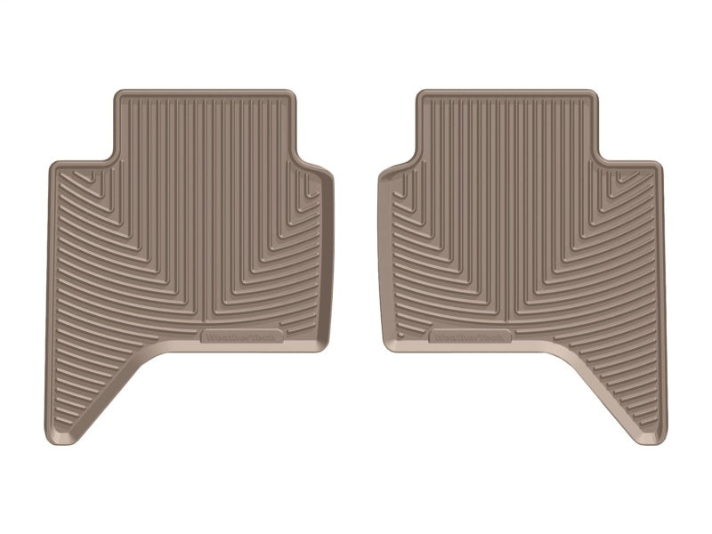 WeatherTech 19-25 Ford Ranger Rear All-Weather Floor Mats - Tan by WeatherTech Part WETW520TN