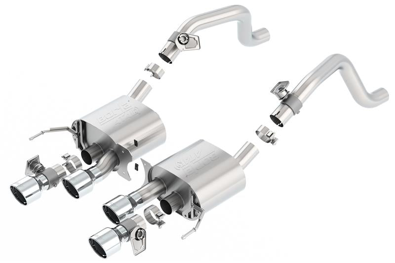 Borla 11856 ATAK Axle-Back Exhaust System for 2014-2019 Chevrolet Corvette C7 6.2L V8