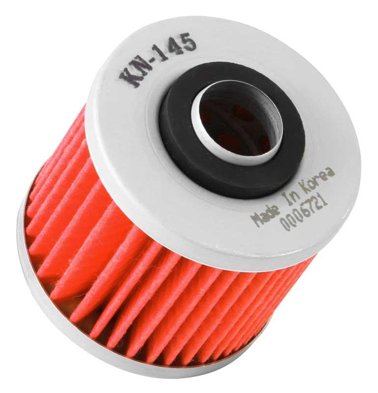 K&N Engineering KN-145 Premium Powersports Oil Filter for Yamaha, Aprilia, MZ, MUZ, Sachs and Derbi