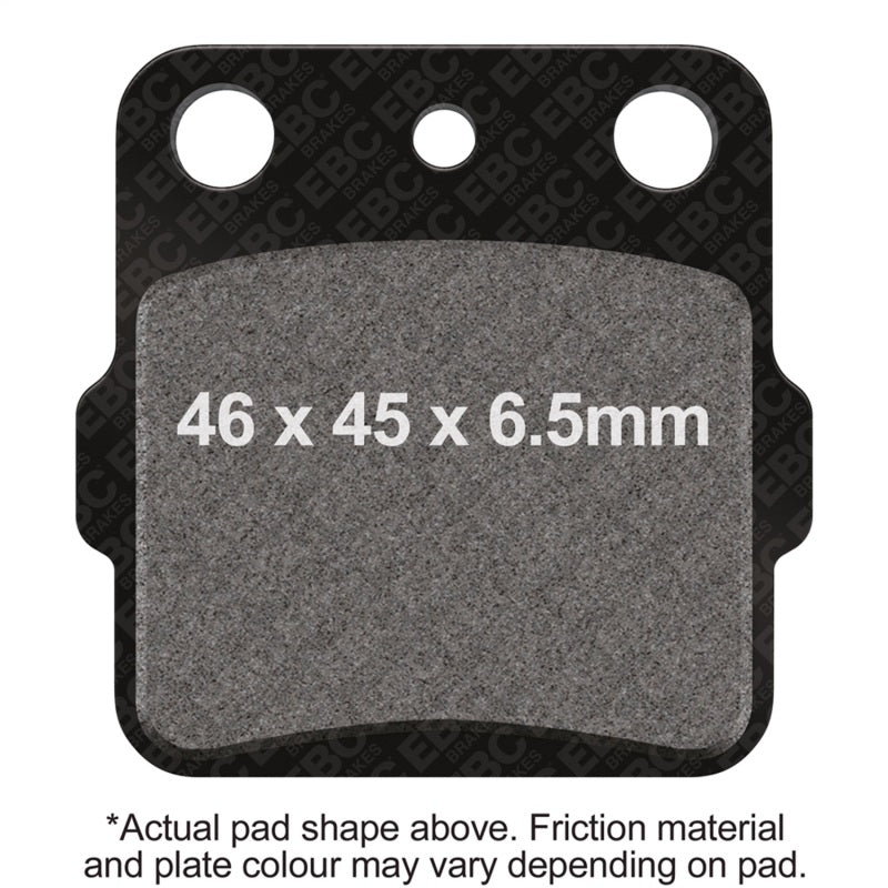 EBC Powersports FA84/3R R Series Heavy-Duty Sintered Brake Pads