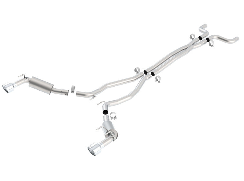 Borla 140280 S-Type Cat-Back Exhaust System for 2010-2013 Chevrolet Camaro SS 6.2L V8
