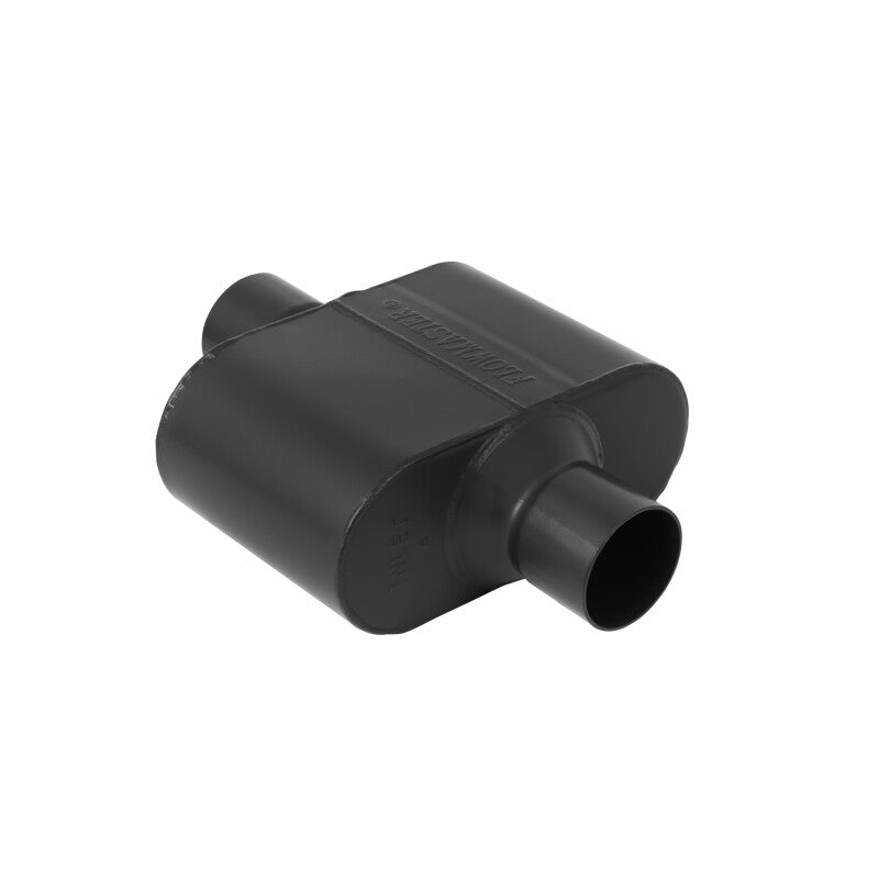 Flowmaster Super 10 Series 409S Stainless Steel Muffler with 2.50 Inch Inlet and Outlet