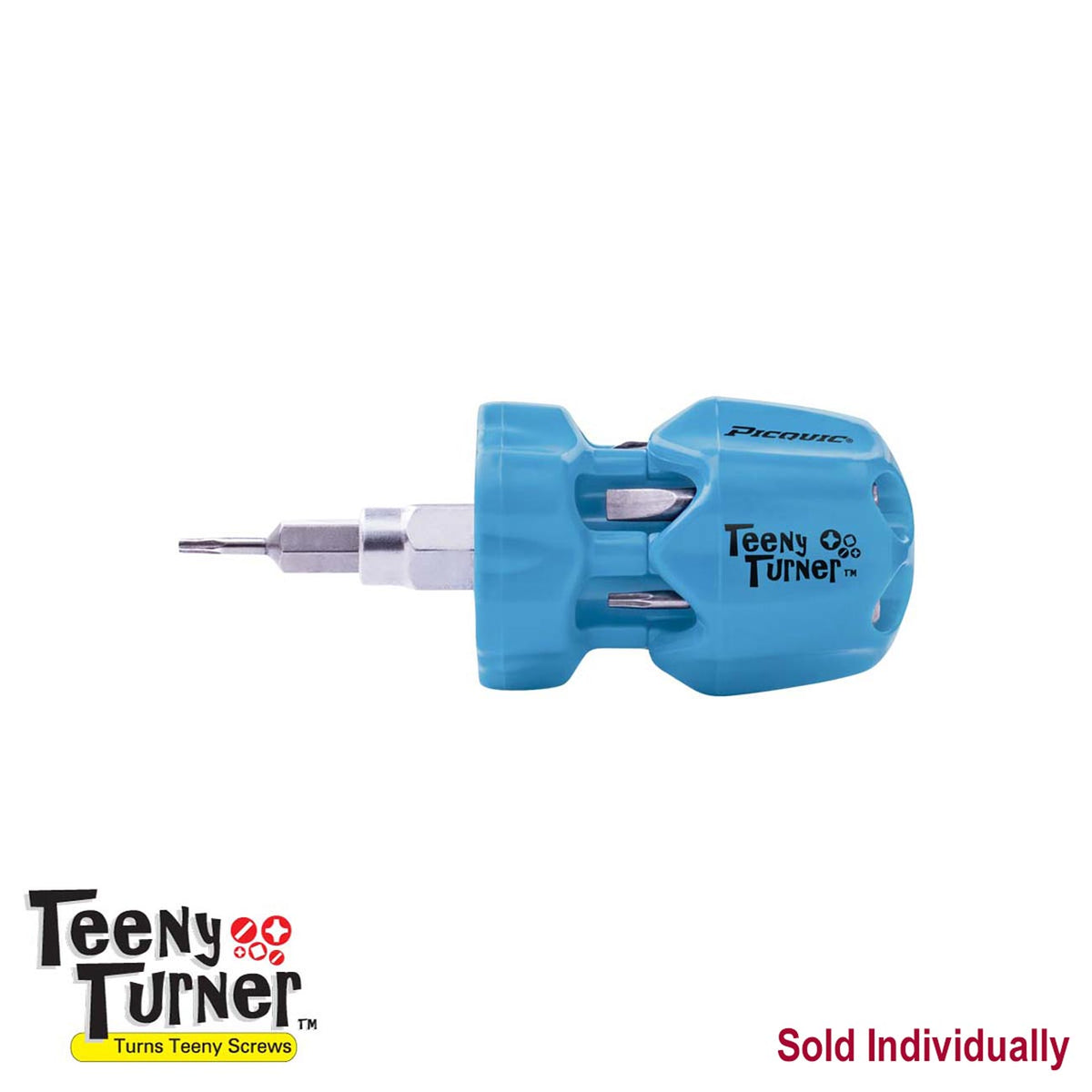 PICQUIC Teeny Turner Mini 7-in-1 Quick Bit Change Screwdriver