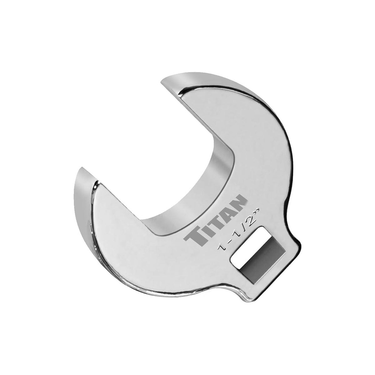 Titan 1/2-Inch Drive SAE Crowfoot Wrench, 1-1/4-Inch