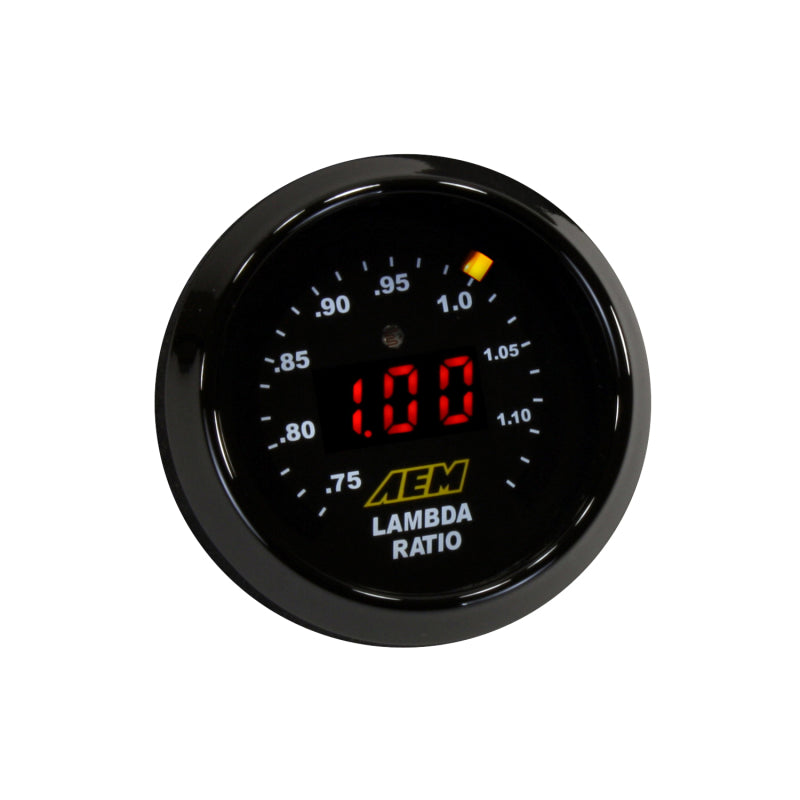 AEM Digital Wideband UEGO Air/Fuel Ratio Gauge with 4.9 LSU Sensor 30-4110