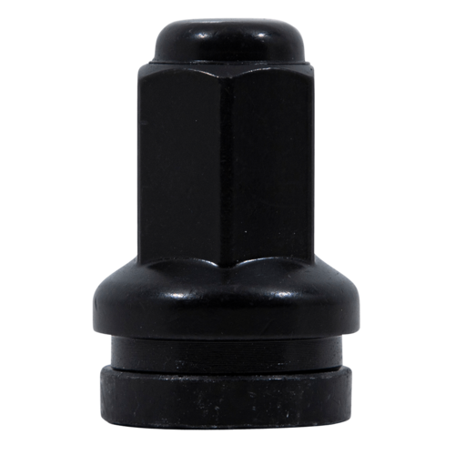 Gorilla Automotive 61108FLBC Factory OE Flat Seat Lug Nut, 21mm, M14-2.00, Black for Ford