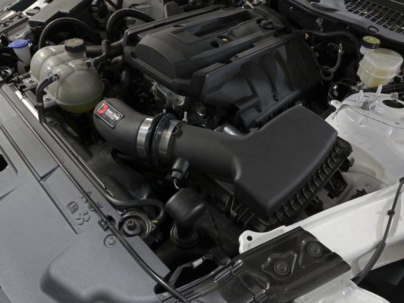 aFe Super Stock Induction System with Pro 5R Filter for Ford Mustang 2.3L EcoBoost, Part 55-10006R