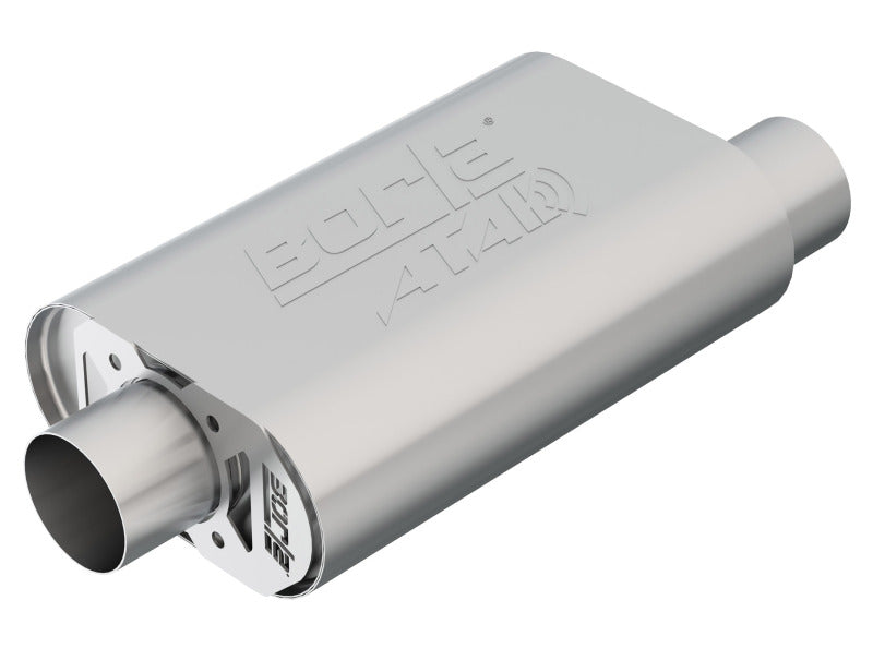 Borla CrateMuffler ATAK Muffler for Chevrolet Small-Block 350, 383 and 406 V8 Engines, Part Number BOR400844