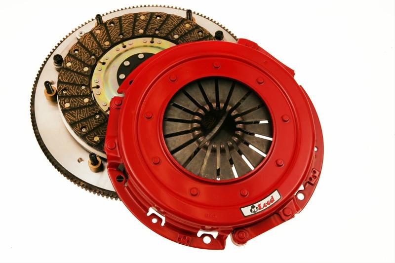 McLeod RXT Twin Disc Clutch Kit 18-19 Ford Mustang GT 1 x 23 Spline 0 Bal w/164T 8 Bolt AL Flywheel