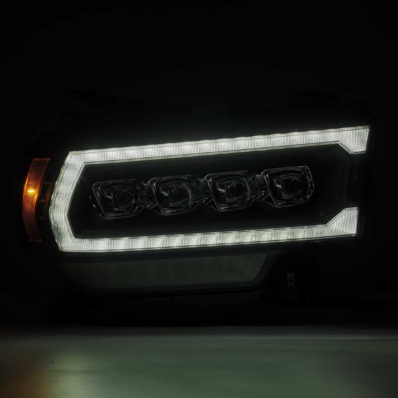 AlphaRex NOVA LED Projector Headlights for 2019-2020 Ram 2500, Plank Style, Black Housing