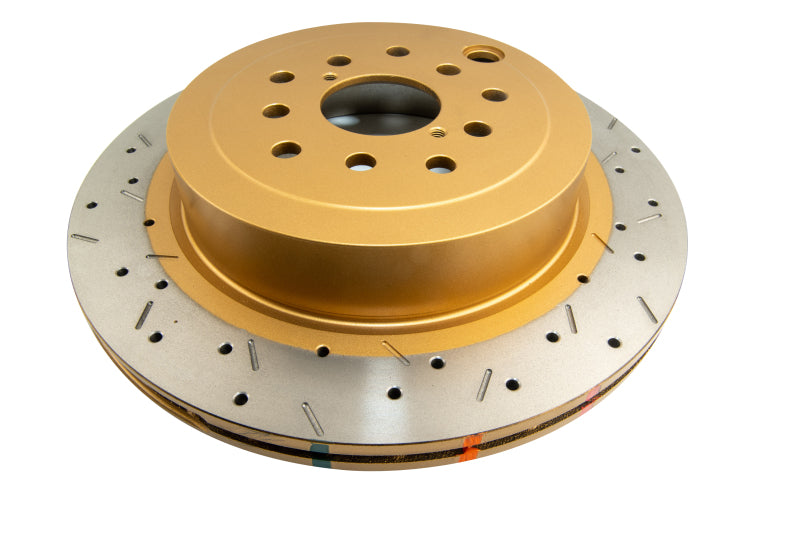 DBA 42656XS-10 4000 Series XS Rear Drilled and Slotted Brake Rotor for Subaru