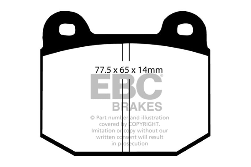 EBC Greenstuff Brake Pad Sets
