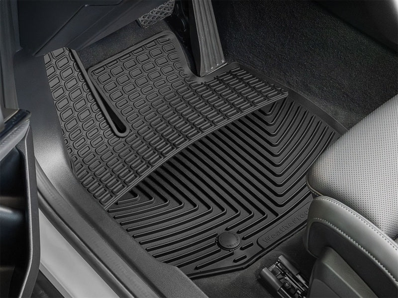 WeatherTech 25-26 BMW X3 Front All-Weather Floor Mats - Black (Part Number: wetW768)