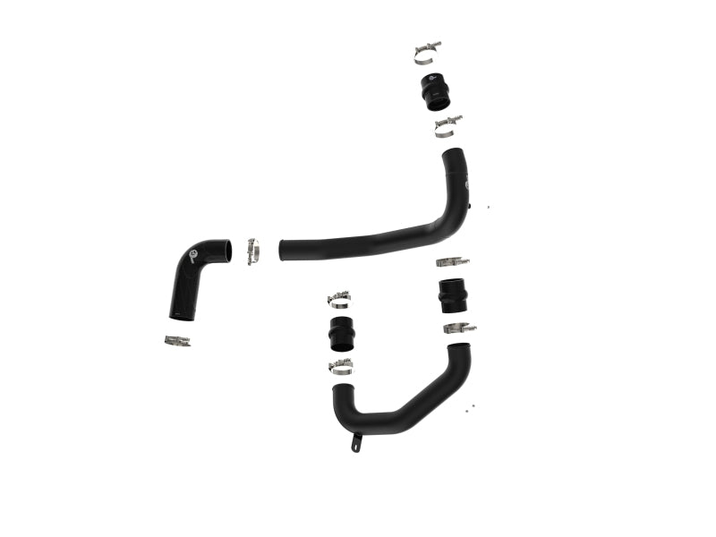 aFe BladeRunner 46-20074-B 3-Inch Aluminum Hot and Cold Charge Pipe Kit for 2008-2010 Ford 6.4L Power Stroke Diesel