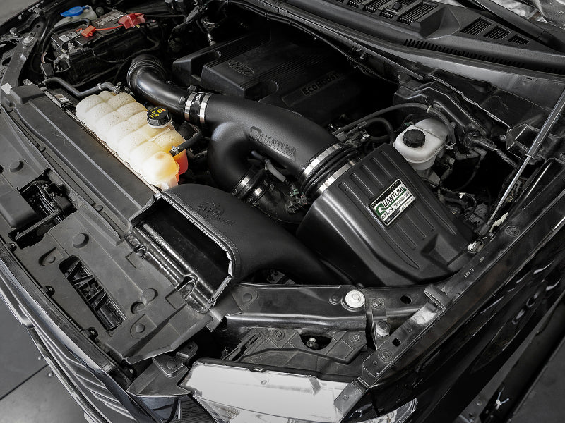 aFe Quantum Pro DRY S Cold Air Intake System, Part Number 53-10008D, for 2015–2018 Ford F-150 EcoBoost 2.7L and 3.5L V6