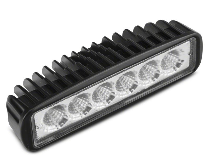 Raxiom 6-Inch Slim 6-LED Off-Road Light, Flood Beam, Part Number raxJ108313
