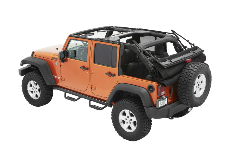 Bestop Supertop Ultra for Jeep Wrangler JK 4-Door (Premium Black Twill) – Model 1023457